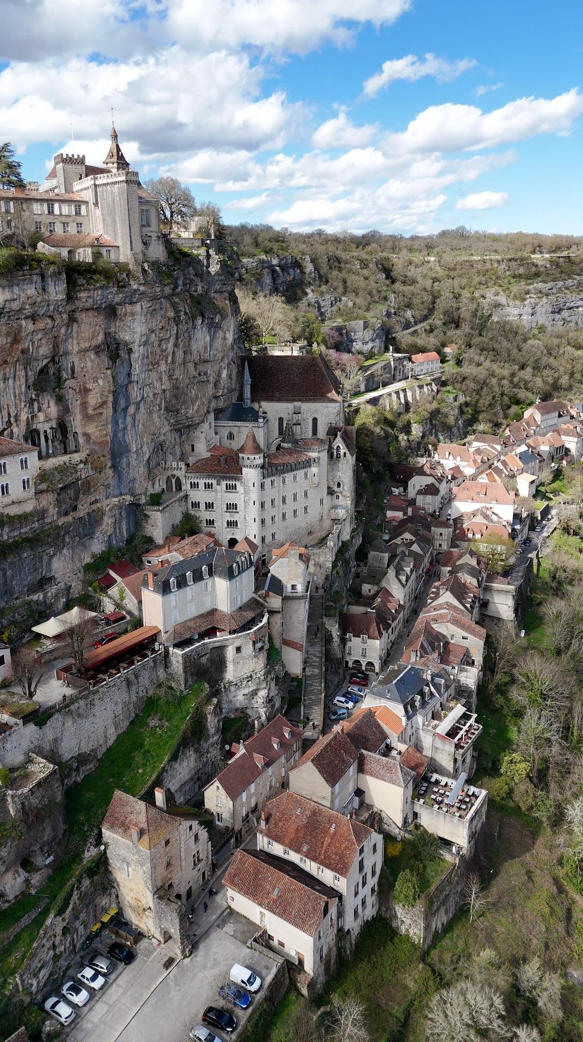 rocamadour cliff village sanctuary